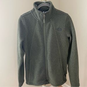 The North Face Crescent Full-Zip Jacket Olive Green Size Medium